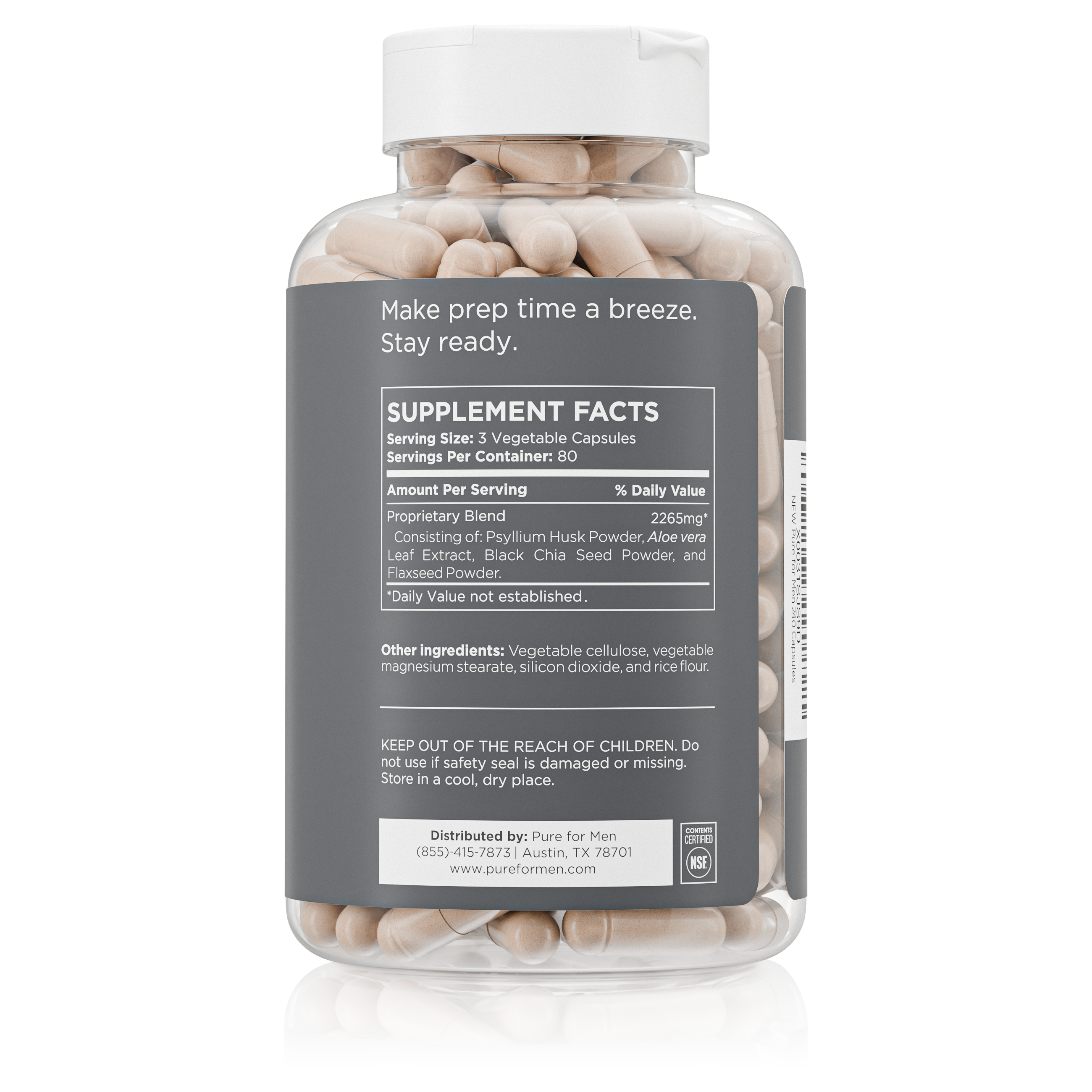 EU Stay Ready Fiber Capsules