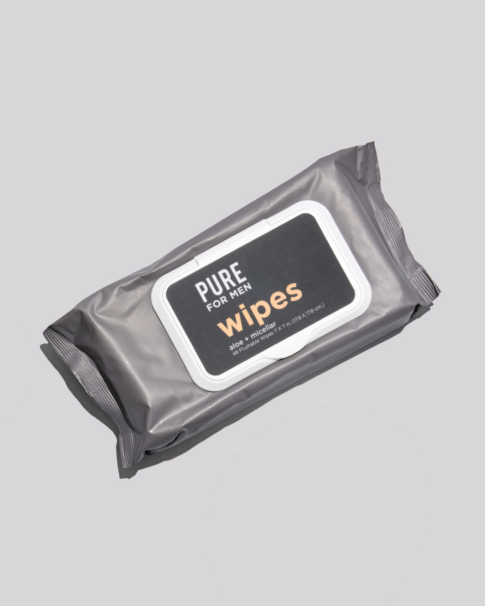 Pure For Men Stay Ready Wipes